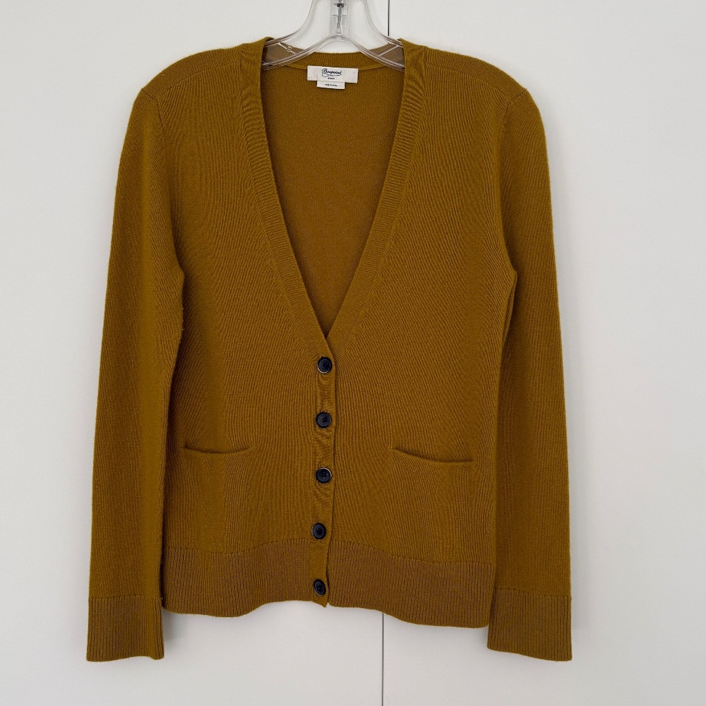 Bonpoint Paris 100% Cashmere Button Up Sweater - Size S